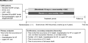 Hermes trial ziltivekimab